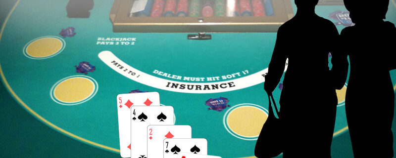 Kartenkombination 5-Card-Charlie beim Blackjack