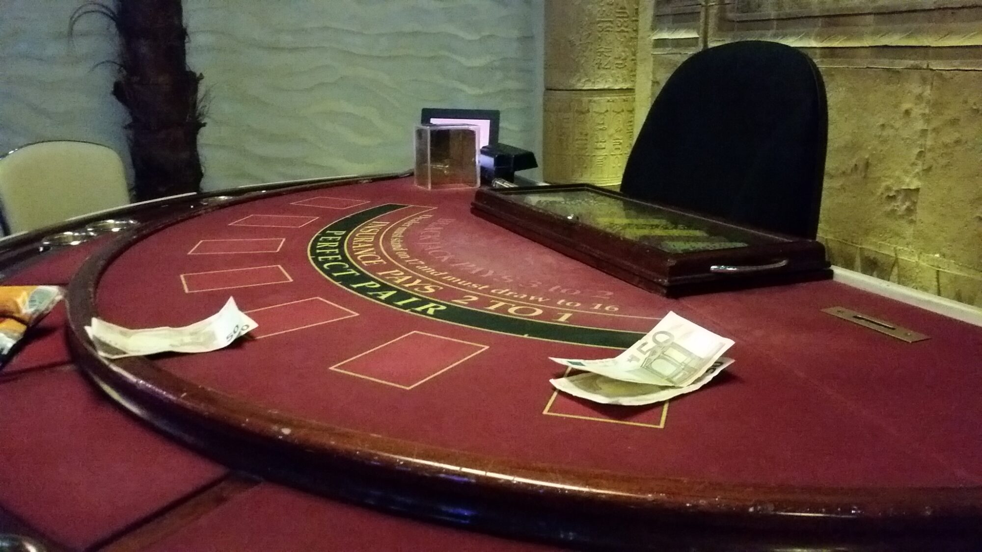 Blackjack Tisch - Casino of Ra - Folmava / Tschechien
