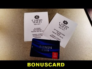 Bonuscard - Blackjack im Casino Malta