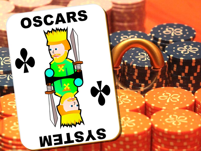 Oscars System beim Blackjack im Online Casino