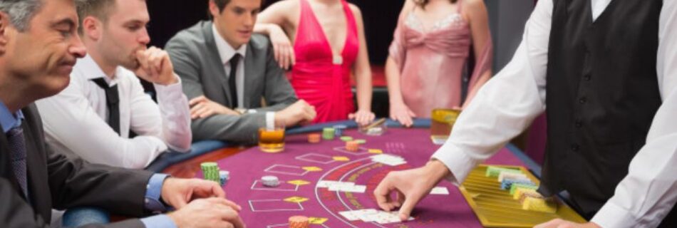 Blackjack Dealer - Kartengeber im Casino (Croupier)