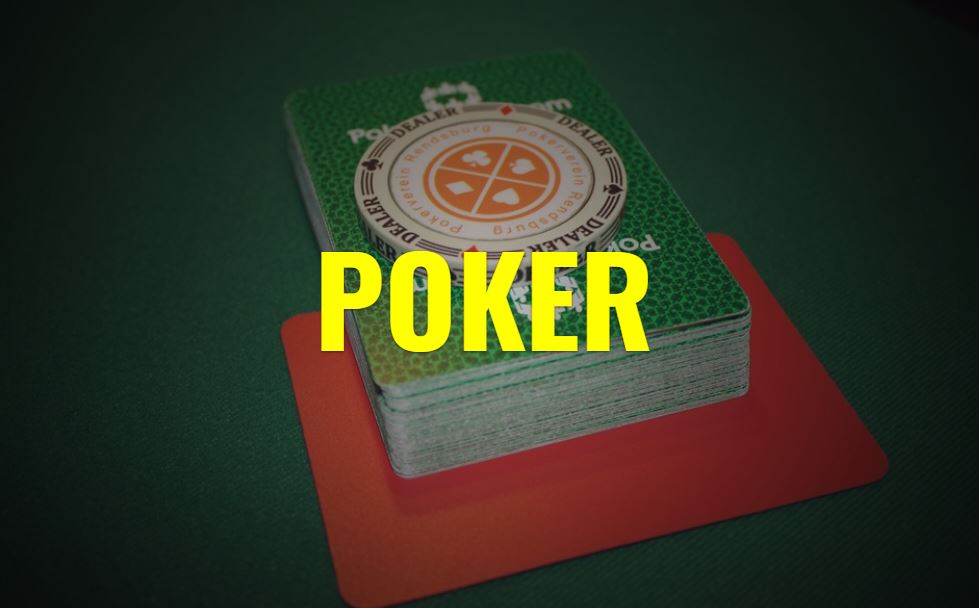 Poker Kartenspiel im Casino